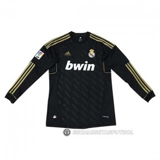 Camiseta Real Madrid 2ª Manga Larga Retro 2012