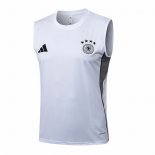 Camiseta de Entrenamiento Alemania Sin Mangas 25-26 Blanco