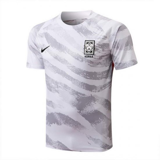 Camiseta de Entrenamiento Corea del Sur 22-23 Blanco - Haga un click en la imagen para cerrar