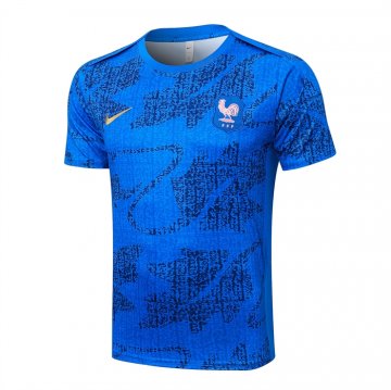 Camiseta de Entrenamiento Francia 25-26 Azul