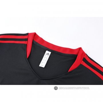 Camiseta de Entrenamiento Manchester United 2023-24 Negro