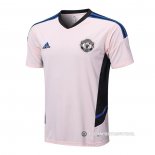 Camiseta de Entrenamiento Manchester United 22-23 Rosa