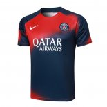 Camiseta de Entrenamiento Paris Saint-Germain 23-24 Rojo y Azul