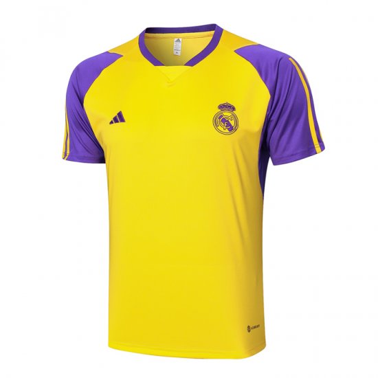 Camiseta de Entrenamiento Real Madrid 24-25 Amarillo - Haga un click en la imagen para cerrar