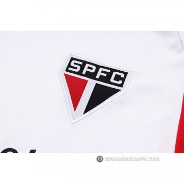 Camiseta de Entrenamiento Sao Paulo 23-24 Blanco