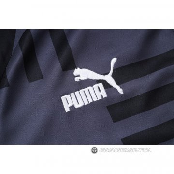 Chandal de Chaqueta del AC Milan 22-23 Gris