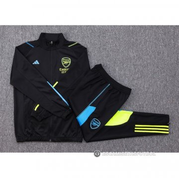 Chandal de Chaqueta del Arsenal 23-24 Negro