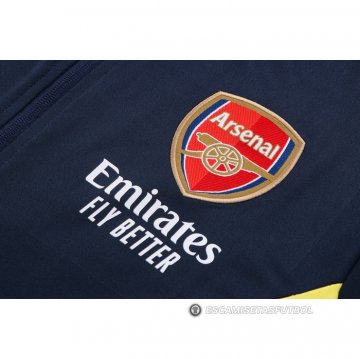 Chandal de Chaqueta del Arsenal Nino 22-23 Azul
