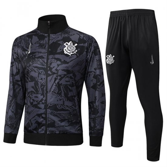 Chandal de Chaqueta del Corinthians 25-26 Negro - Haga un click en la imagen para cerrar