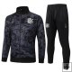 Chandal de Chaqueta del Corinthians 25-26 Negro