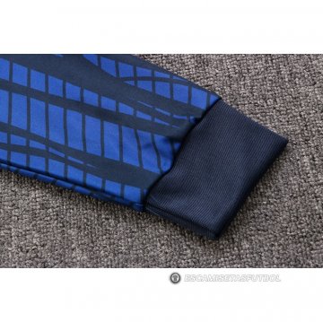 Chandal de Chaqueta del Francia Nino 22-23 Azul Oscuro