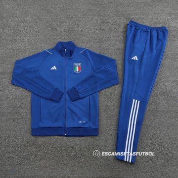 Chandal de Chaqueta del Italia 2022 Azul