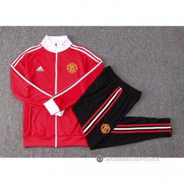 Chandal de Chaqueta del Manchester United 2022-2023 Rojo