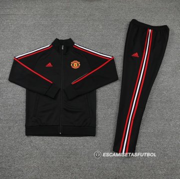 Chandal de Chaqueta del Manchester United 2022-23 Negro