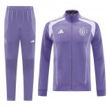 Chandal de Chaqueta del Manchester United 25-26 Purpura