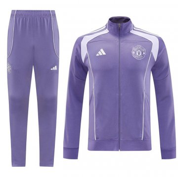 Chandal de Chaqueta del Manchester United 25-26 Purpura