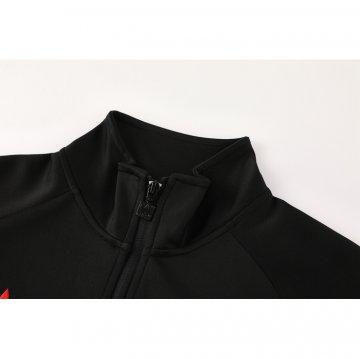 Chandal de Chaqueta del Manchester United Nino 2024-2025 Negro
