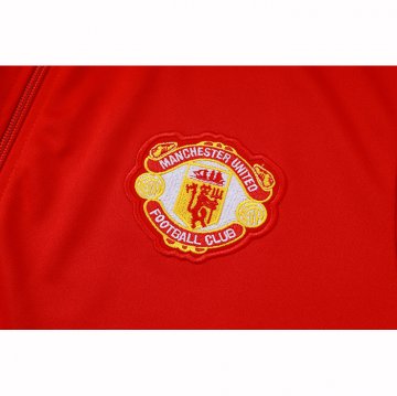 Chandal de Chaqueta del Manchester United Nino 25-26 Rojo