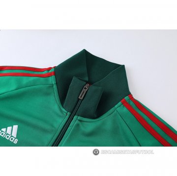 Chandal de Chaqueta del Mexico 22-23 Verde