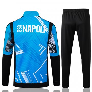 Chandal de Chaqueta del Napoli Nino 2024-25 Azul