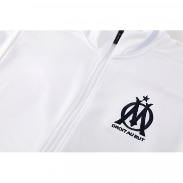 Chandal de Chaqueta del Olympique Marsella 24-25 Blanco