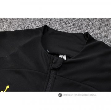 Chandal de Chaqueta del Paris Saint-Germain Jordan 23-24 Negro