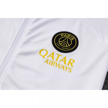 Chandal de Chaqueta del Paris Saint-Germain Jordan Nino 23-24 Blanco
