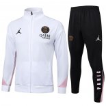 Chandal de Chaqueta del Paris Saint-Germain Jordan Nino 24-25 Blanco