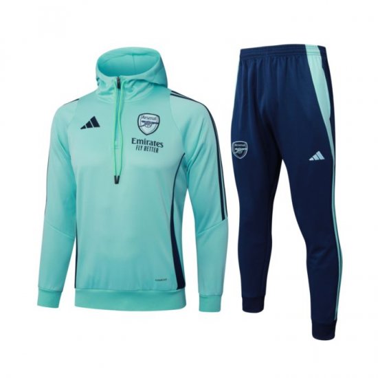 Chandal de Sudadera del Arsenal Nino 2024-25 Verde - Haga un click en la imagen para cerrar