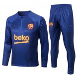 Chandal de Sudadera del Barcelona 2022-23 Azul