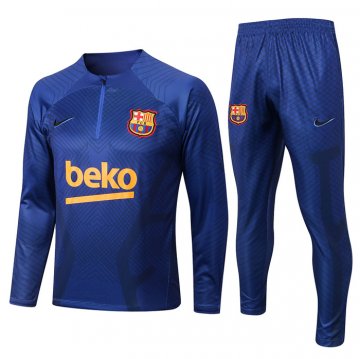 Chandal de Sudadera del Barcelona 2022-23 Azul