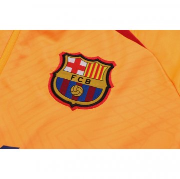 Chandal de Sudadera del Barcelona Nino 2022-23 Naranja