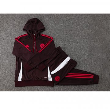 Chandal de Sudadera del Bayern Munich 24-25 Rojo Oscuro