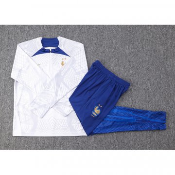 Chandal de Sudadera del Francia 2022-2023 Blanco