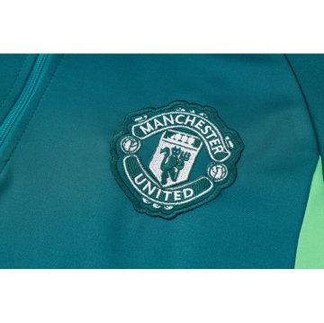 Chandal de Sudadera del Manchester United 24-25 Verde