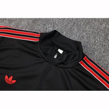 Chandal de Sudadera del Manchester United 25-26 Negro