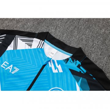 Chandal de Sudadera del Napoli Nino 24-25 Azul