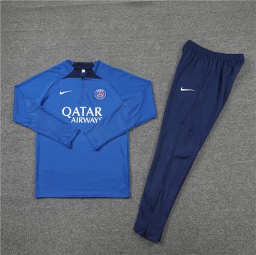 Chandal de Sudadera del Paris Saint-Germain 2022-23 Azul Oscuro