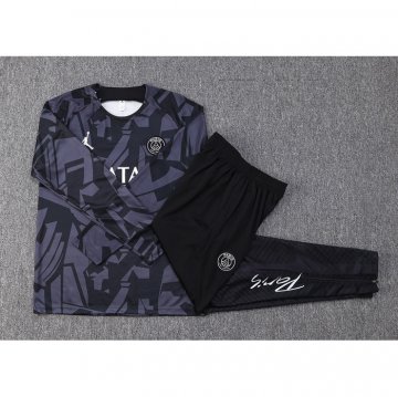 Chandal de Sudadera del Paris Saint-Germain 2022 Gris