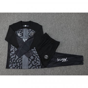 Chandal de Sudadera del Paris Saint-Germain 23-24 Gris