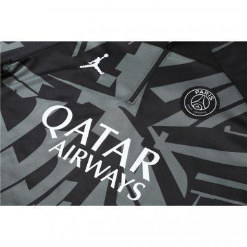 Chandal de Sudadera del Paris Saint-Germain Jordan 22-23 Negro y Gris