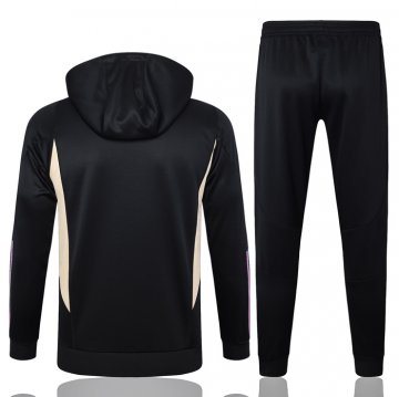 Chandal de Sudadera del Real Madrid 23-24 Negro y Blanco