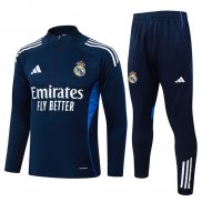 Chandal de Sudadera del Real Madrid Nino 25-26 Azul