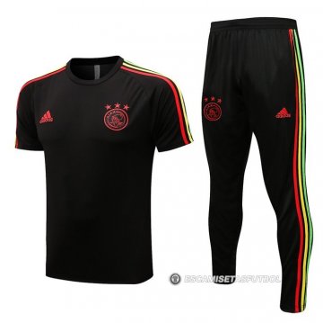 Chandal del Ajax Manga Corta 22-23 Negro