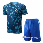 Chandal del Chelsea Manga Corta 2022-23 Azul - Pantalon Corto
