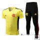 Chandal del Flamengo Manga Corta 22-23 Amarillo