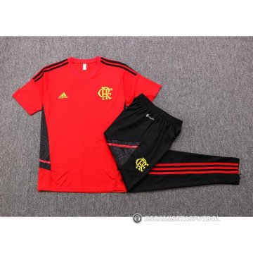 Chandal del Flamengo Manga Corta 22-23 Rojo