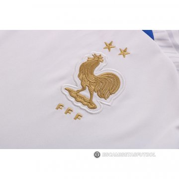 Chandal del Francia Manga Corta 22-23 Blanco