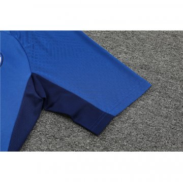 Chandal del Inter Milan Manga Corta 2022-23 Azul - Pantalon Corto