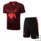 Chandal del Liverpool Manga Corta 2022-2023 Rojo - Pantalon Corto